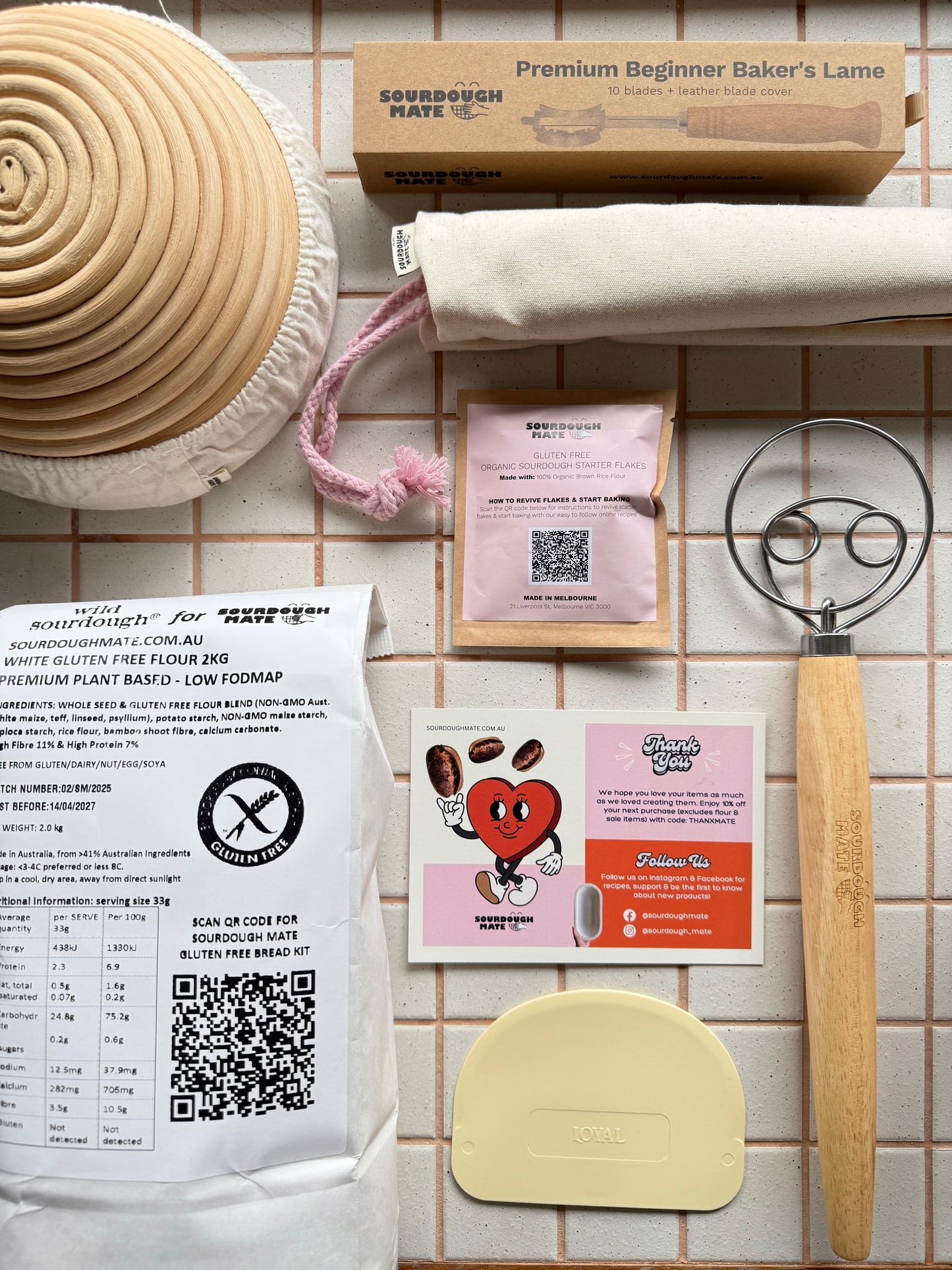 Gluten-Free Sourdough Kit