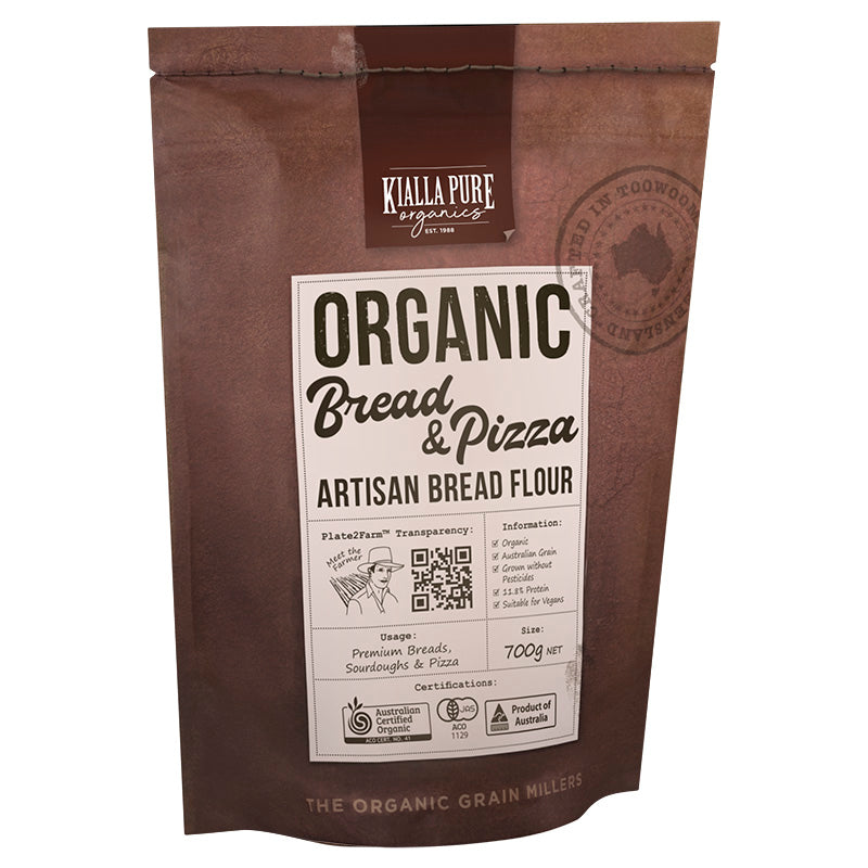 Kialla Pure Organics Bread & Pizza Flour 700g