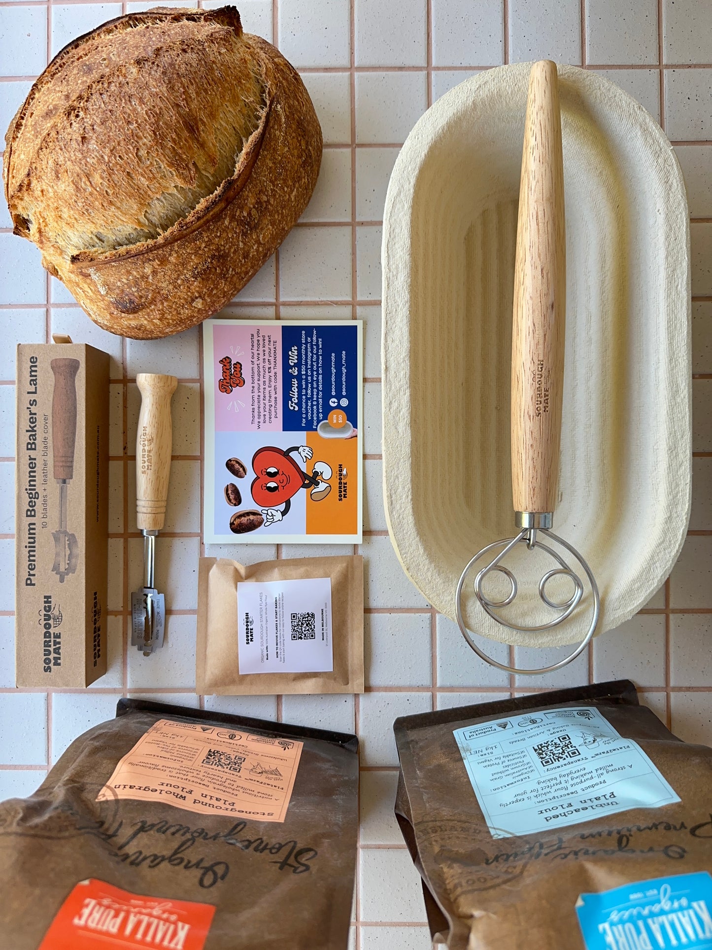 Organic Wheat Sourdough Kit