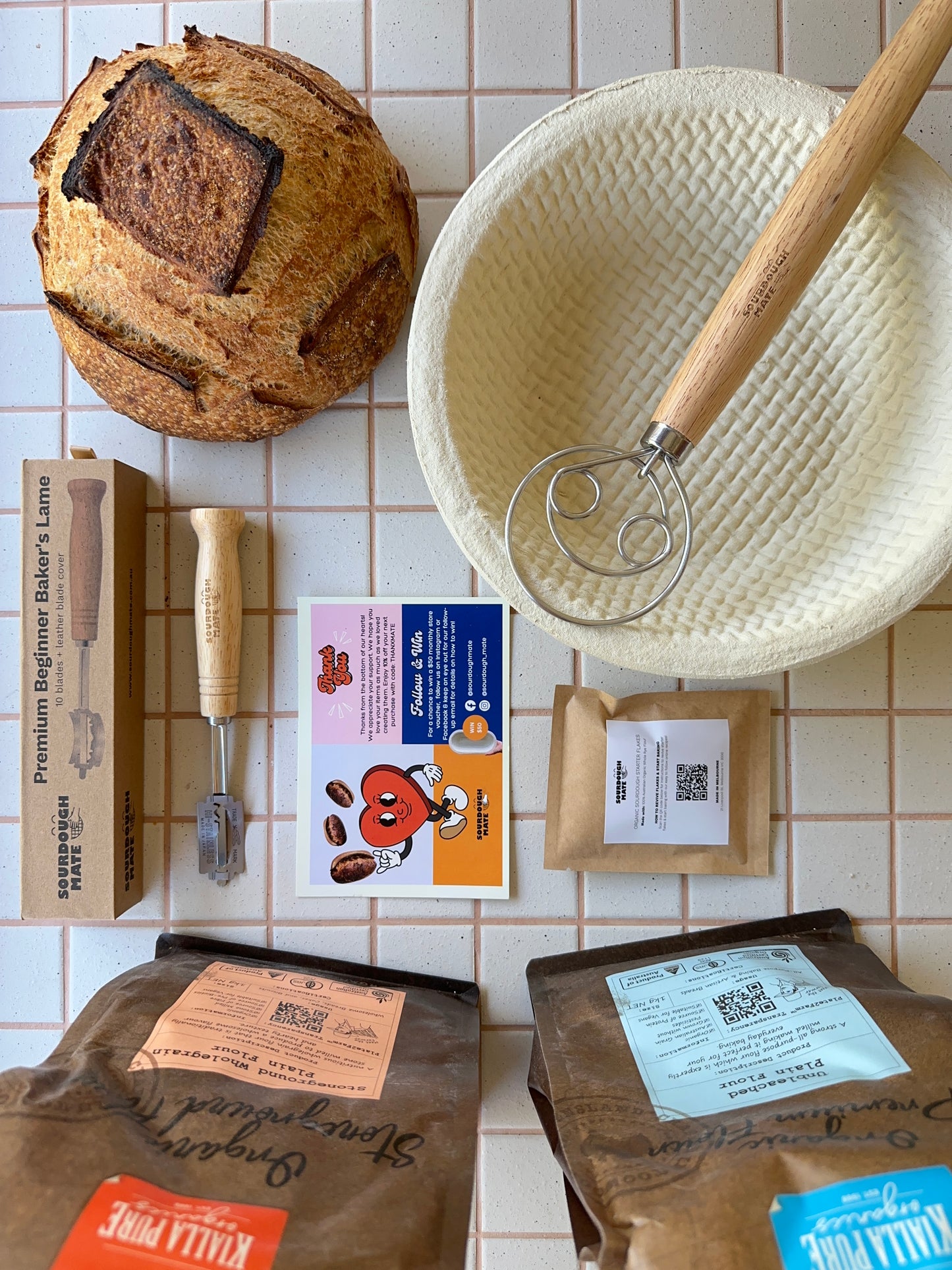 Organic Wheat Sourdough Kit