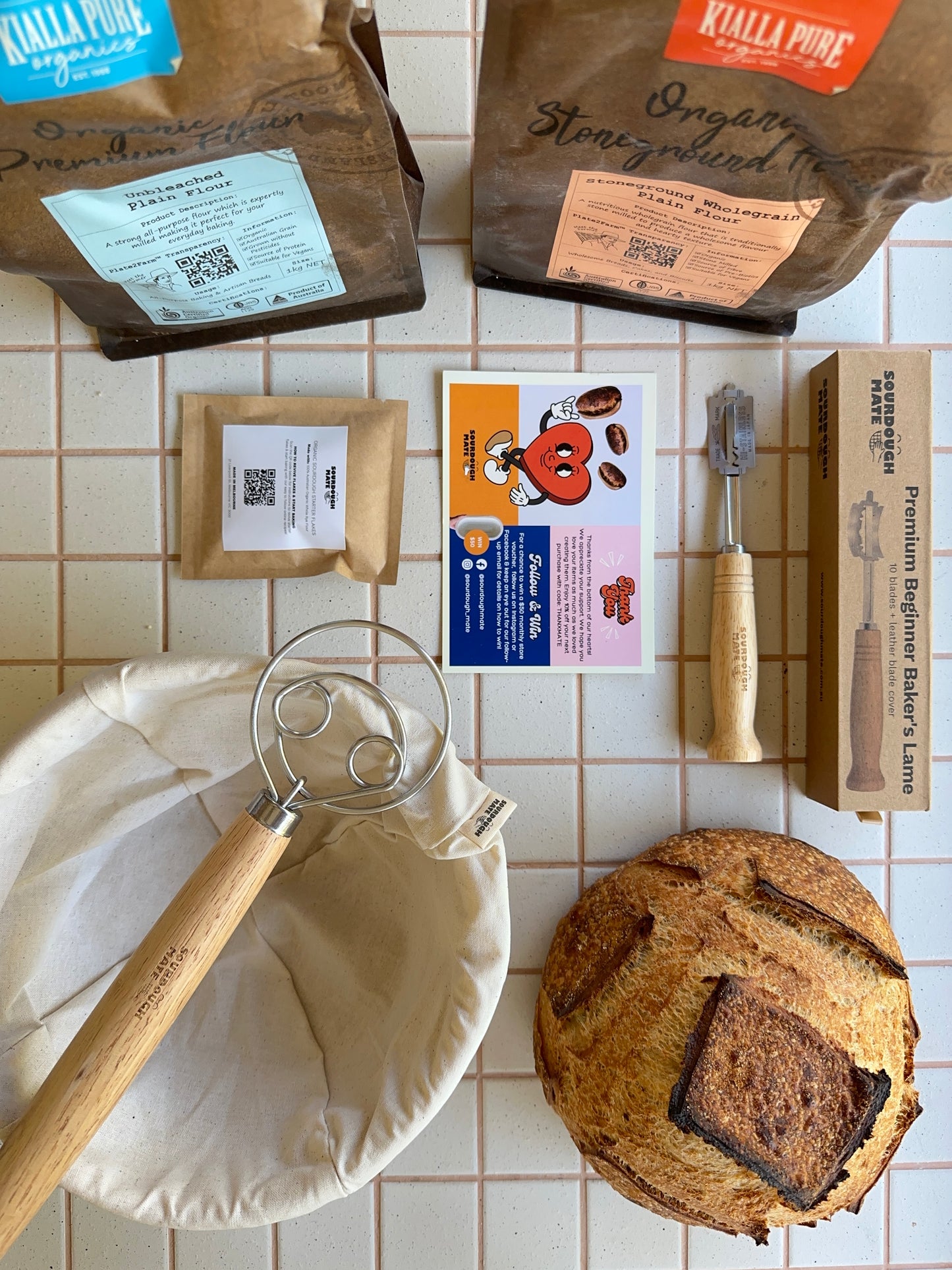 Organic Wheat Sourdough Kit