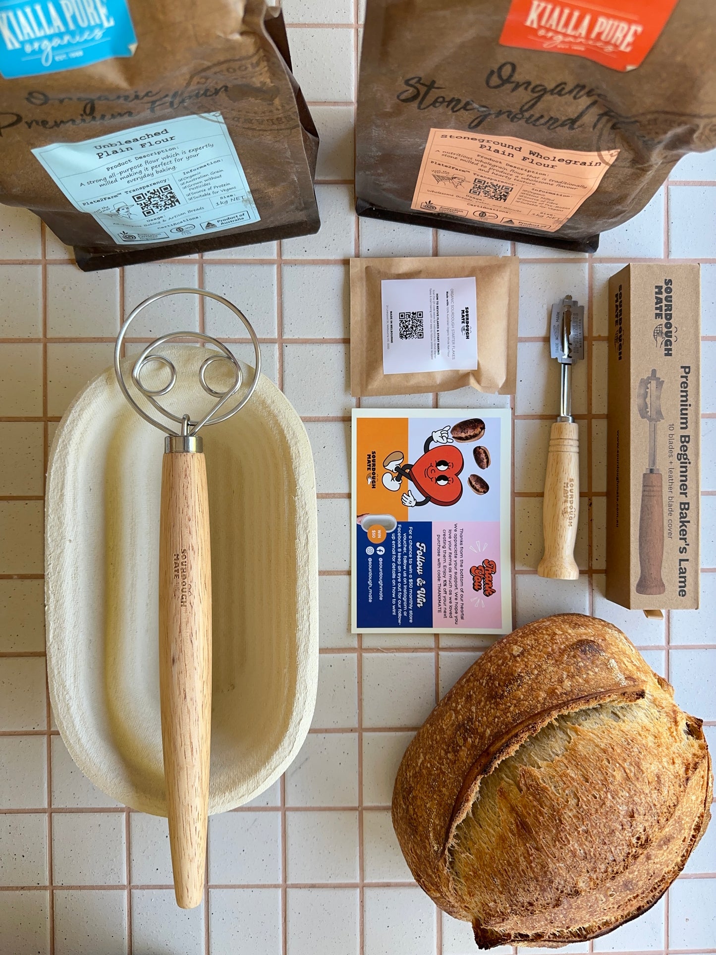 Organic Wheat Sourdough Kit