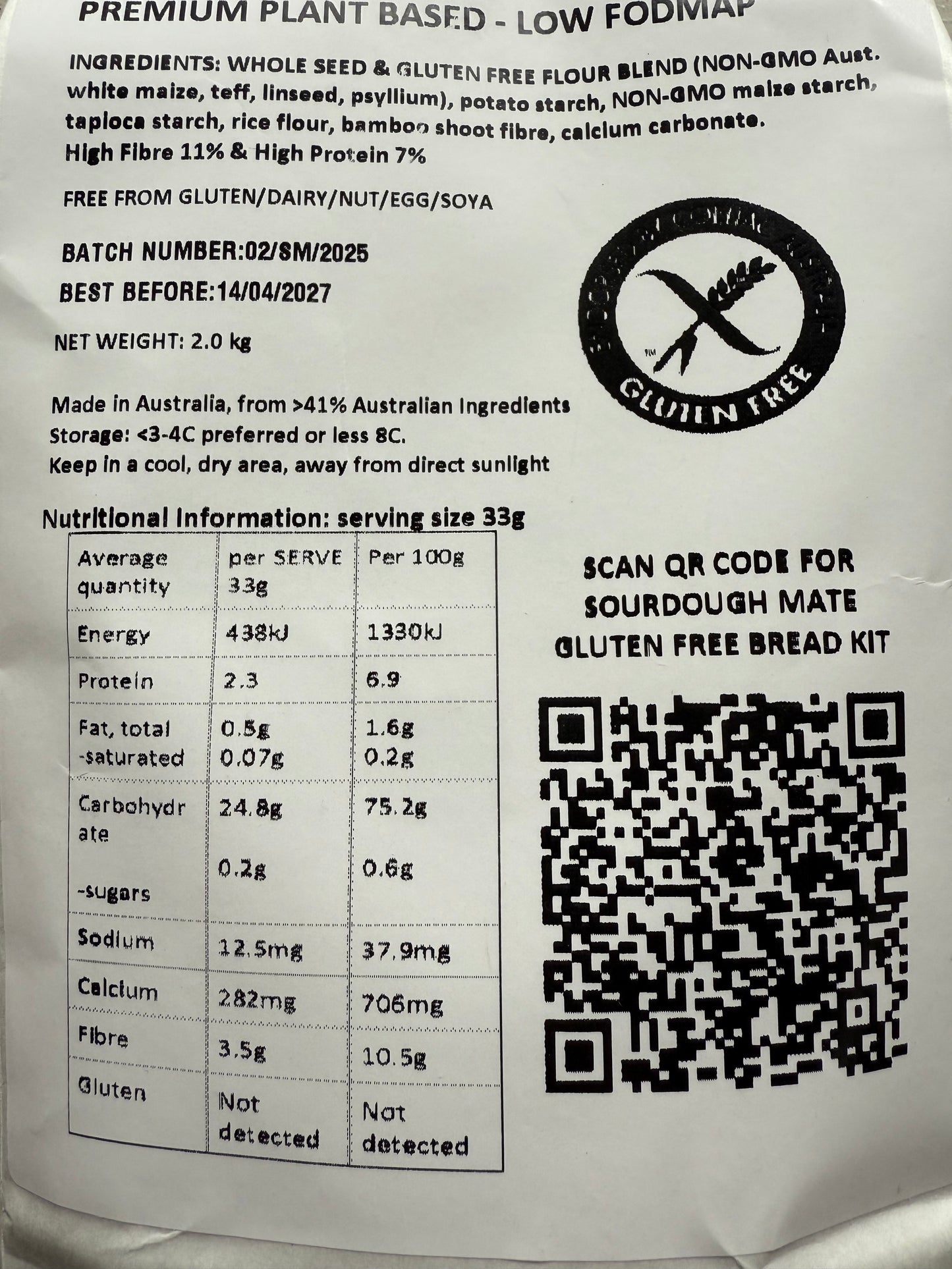 Classic Gluten-Free Sourdough Kit