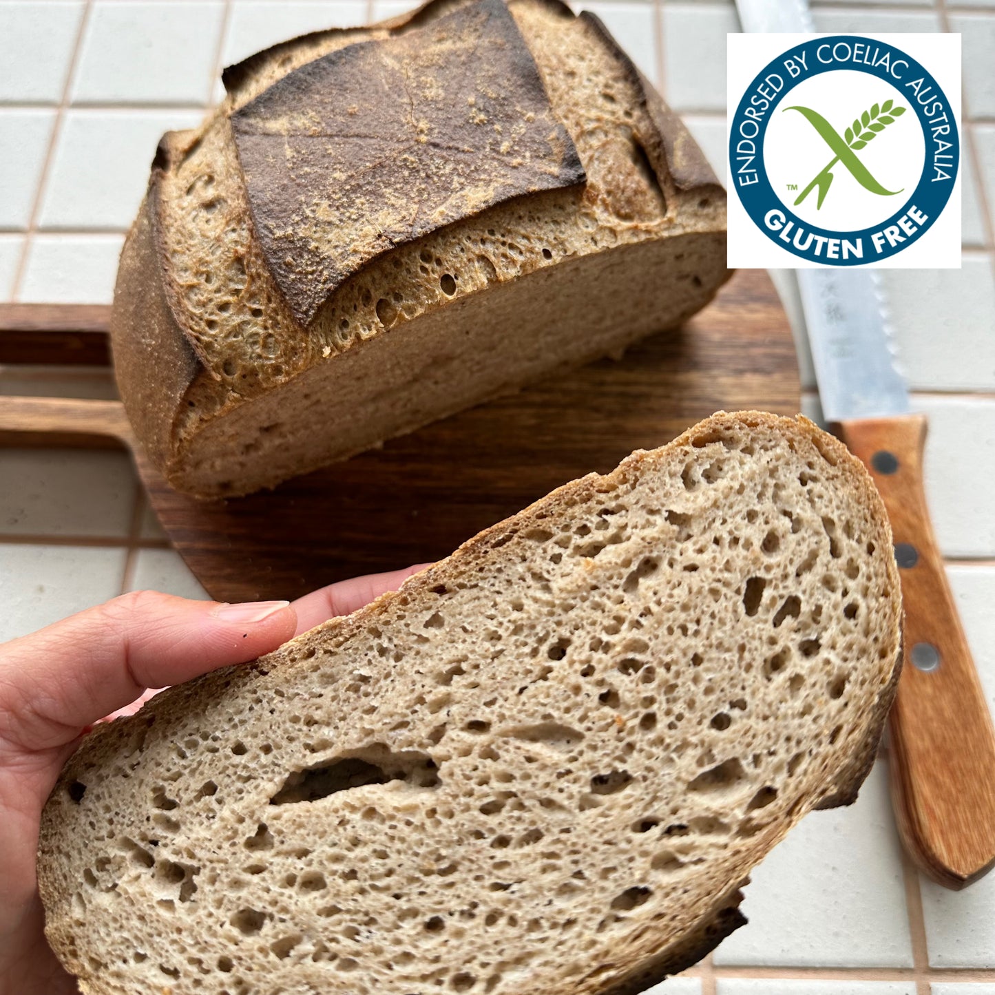 2KG Wholemeal Gluten-Free Bread Flour By Wild Sourdough