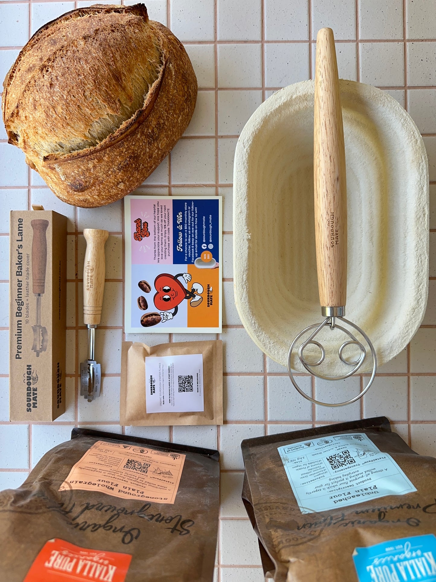 Organic Wheat Sourdough Kit