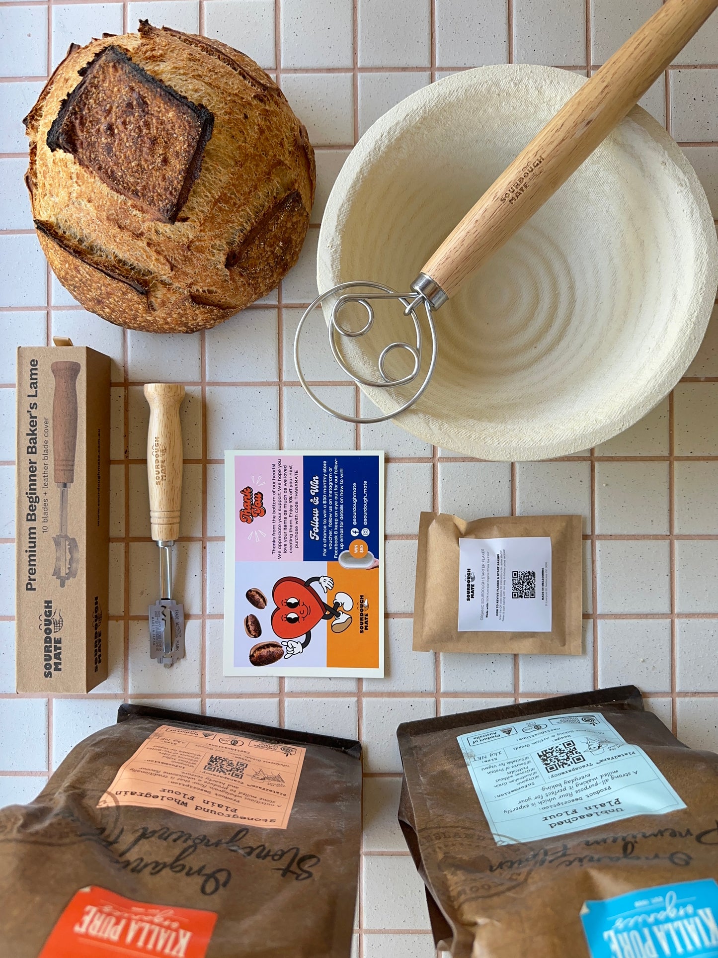 Organic Wheat Sourdough Kit