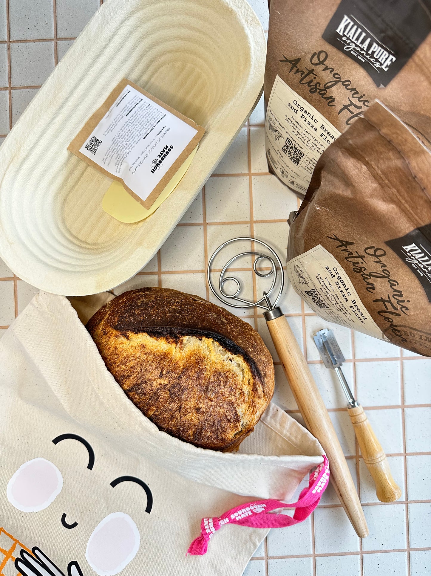 Complete Organic Sourdough Starter Kit