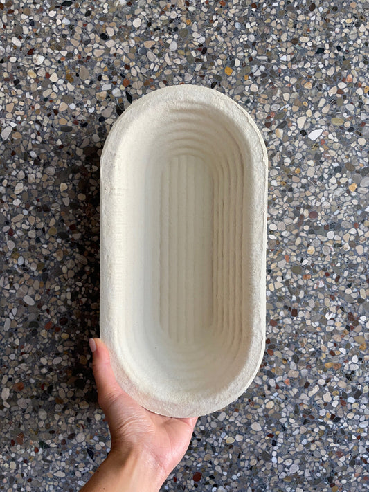 Wood Pulp: Large Oval Spiral Banneton