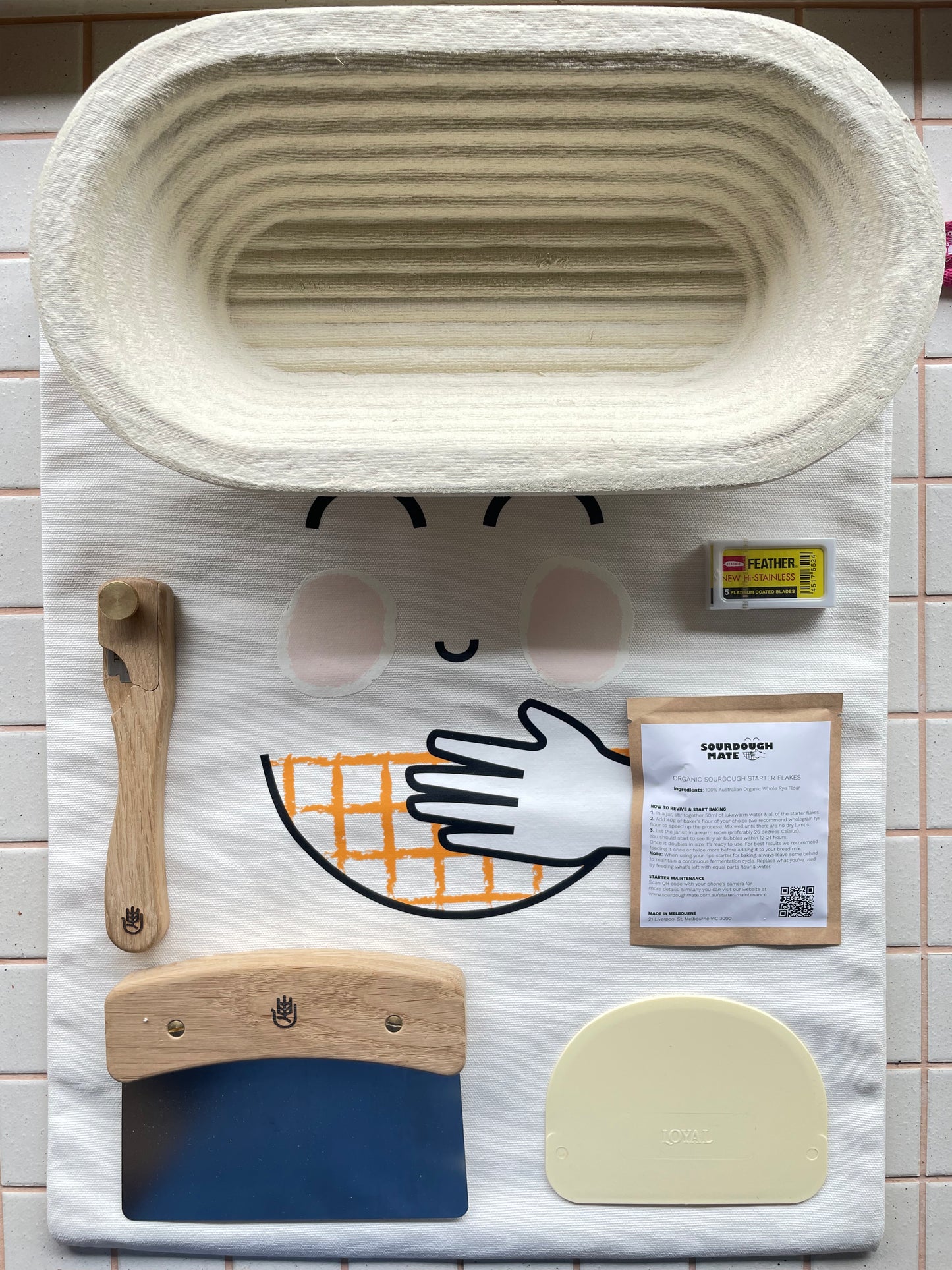 Handcrafted Deluxe Organic Sourdough Kit