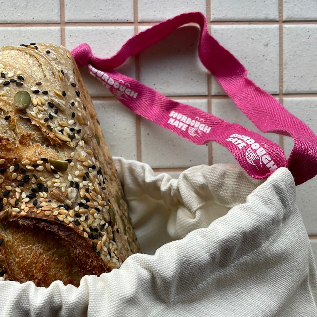 Re-usable Organic Linen Bread Bag