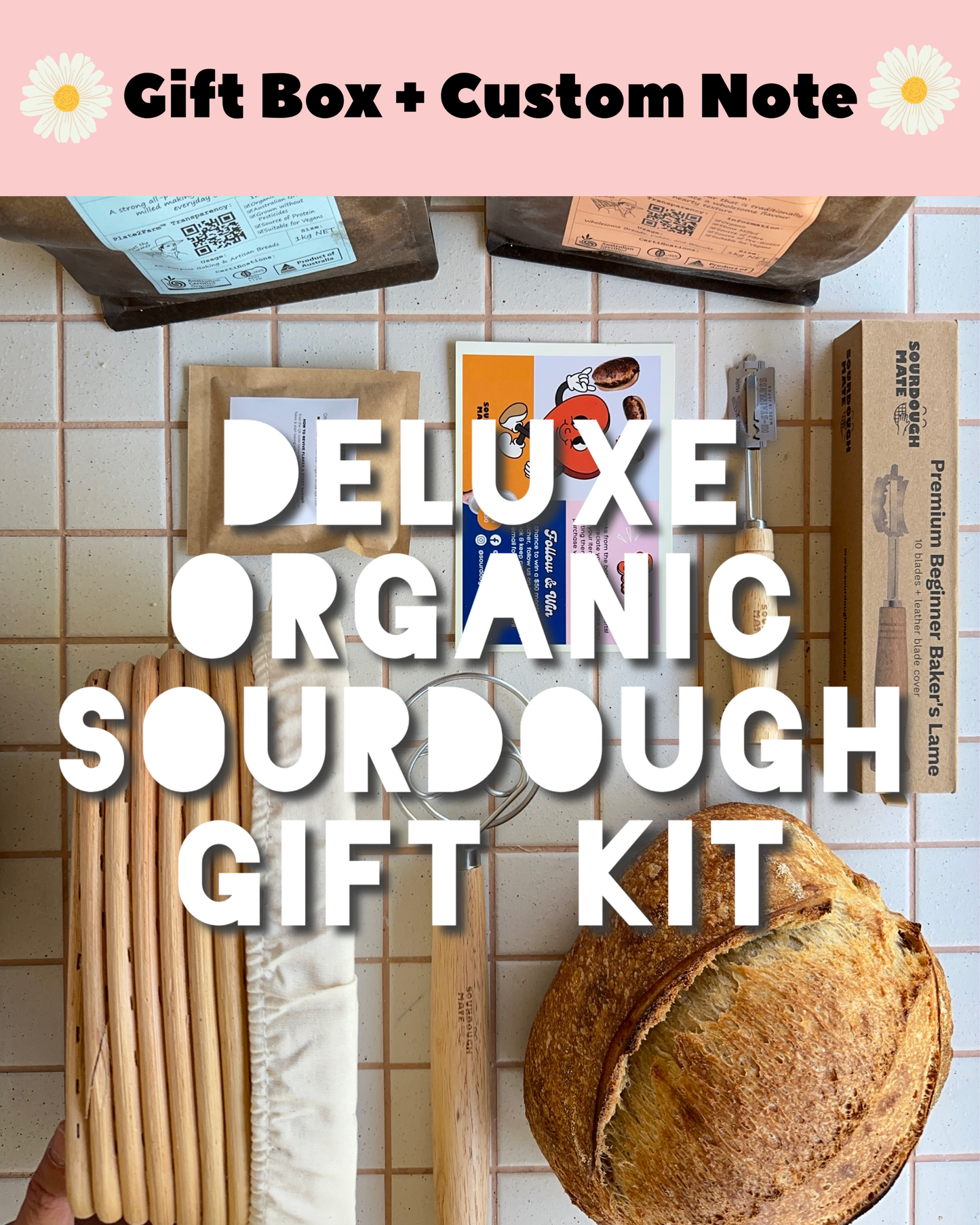 Deluxe Organic Sourdough Gift Kit