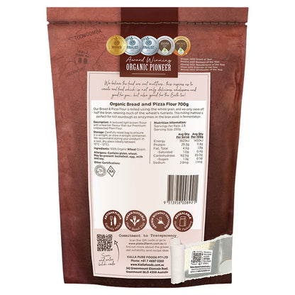 Kialla Pure Organics Bread & Pizza Flour 700g