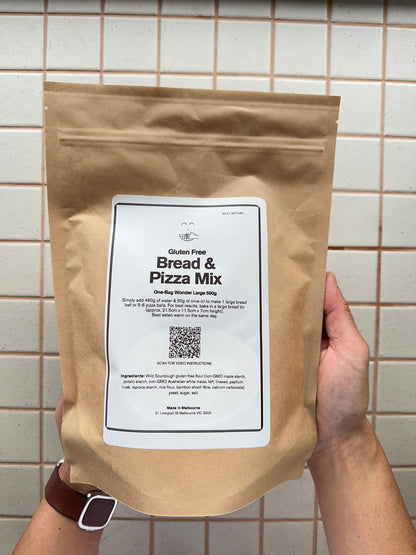 Gluten Free One-Bag Wonder Bread & Pizza Mix