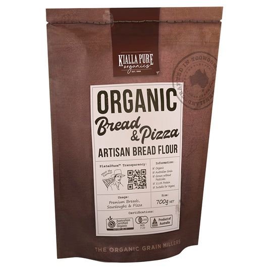 Kialla Pure Organics Bread & Pizza Flour 700g