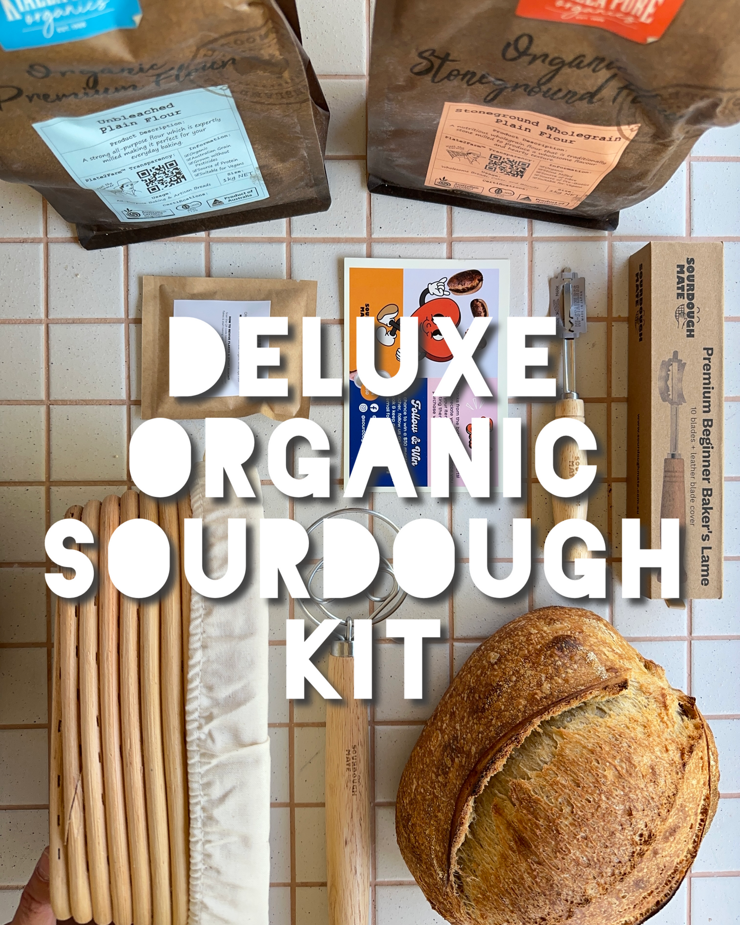 Deluxe Organic Sourdough Kit