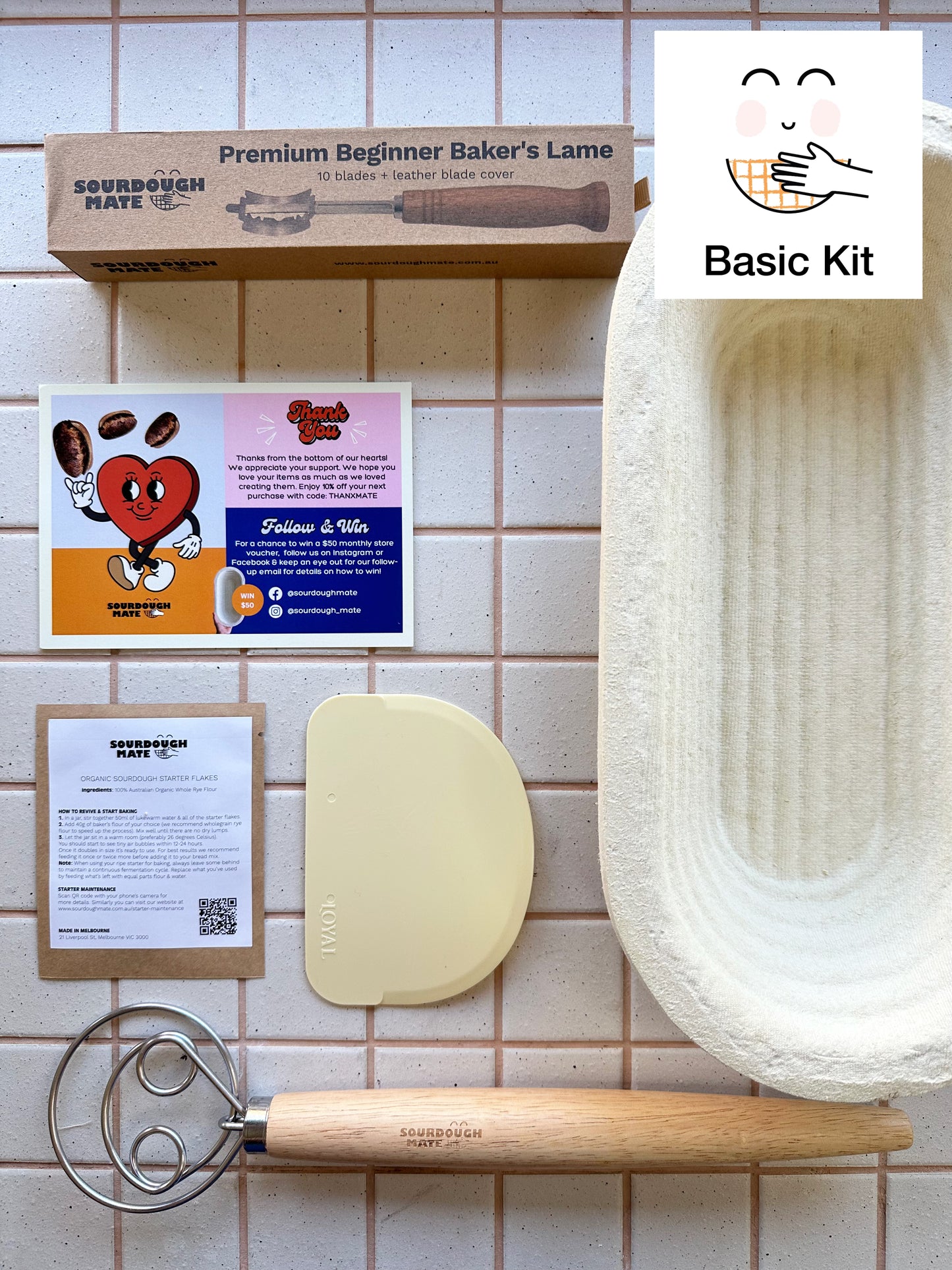 Basic Sourdough Starter Kit