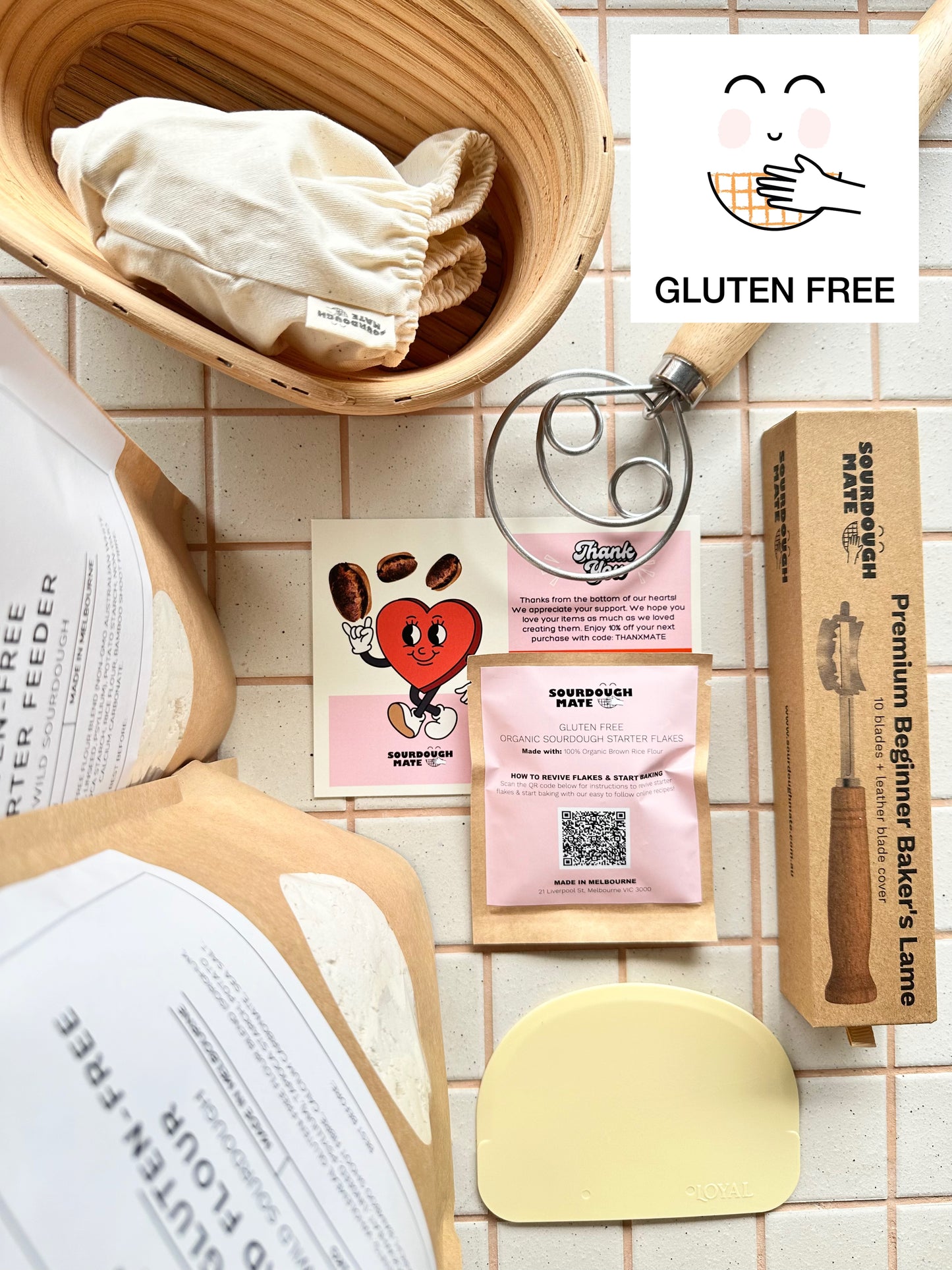 Complete Gluten-Free Sourdough Starter Kit