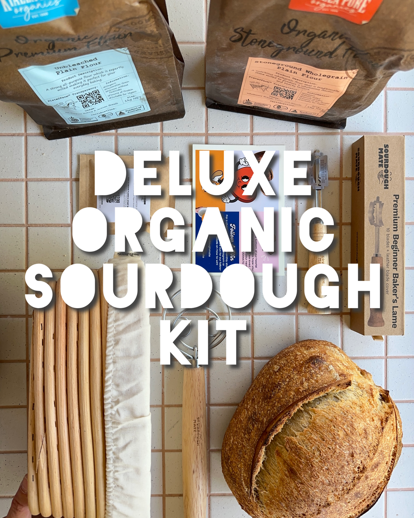 Deluxe Organic Sourdough Kit