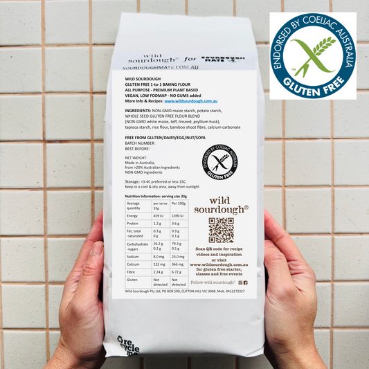2kg Gluten-Free 1:1 All-Purpose Flour | Plain Flour Substitute