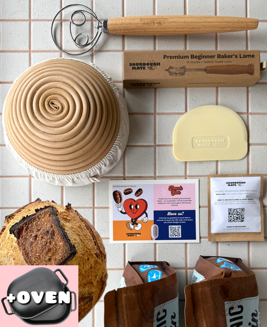 Classic Organic Wheat Sourdough Kit + Oven | Bundle Save $59.75