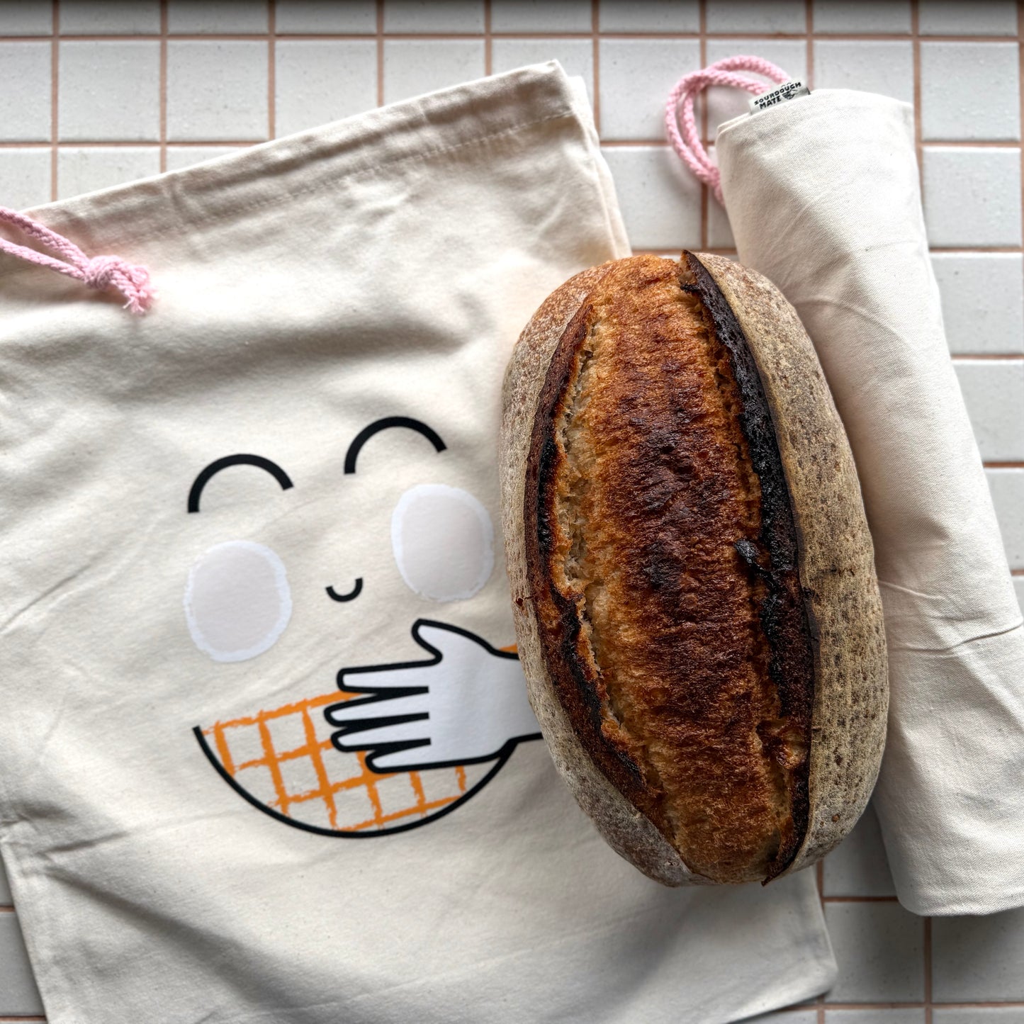 Organic Cotton Bread Bags – Buy 2 & Save 25%