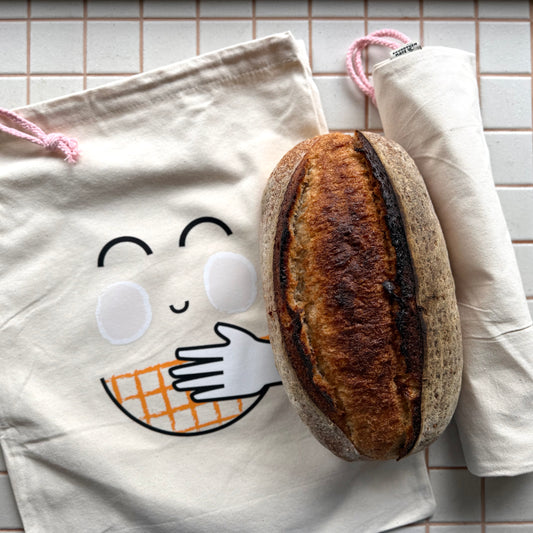 Organic Cotton Bread Bags – Buy 2 & Save 25%