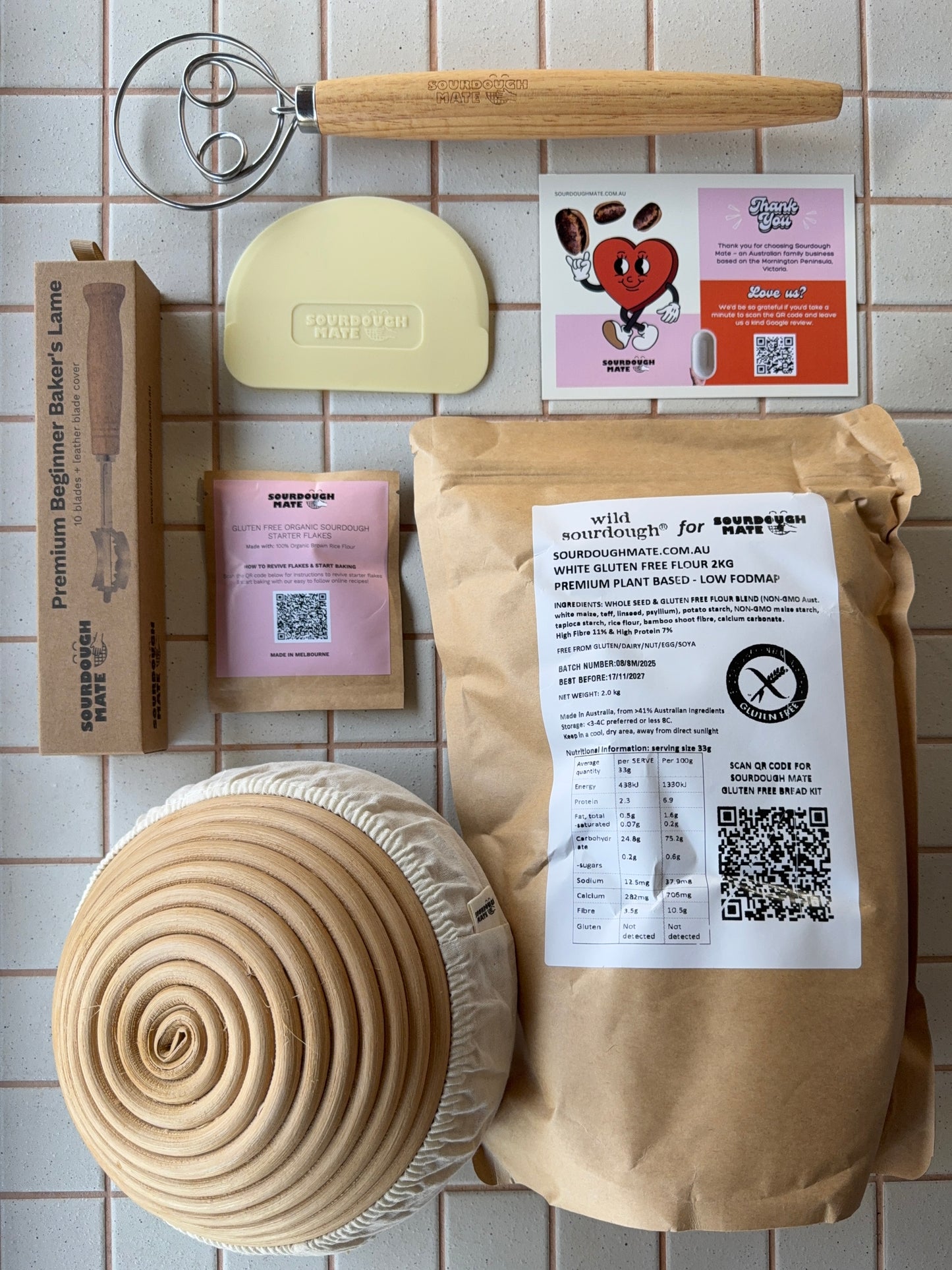 Gluten-Free Classic Sourdough Starter Kit