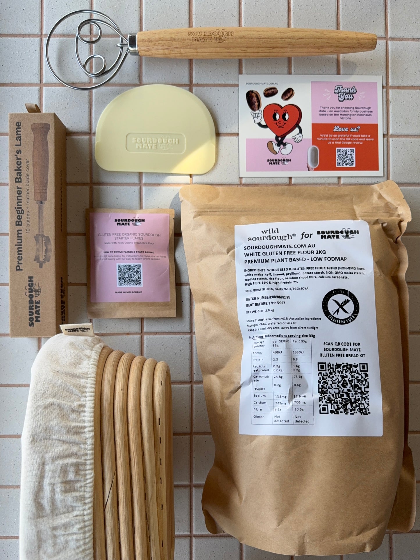 Gluten-Free Classic Sourdough Starter Kit