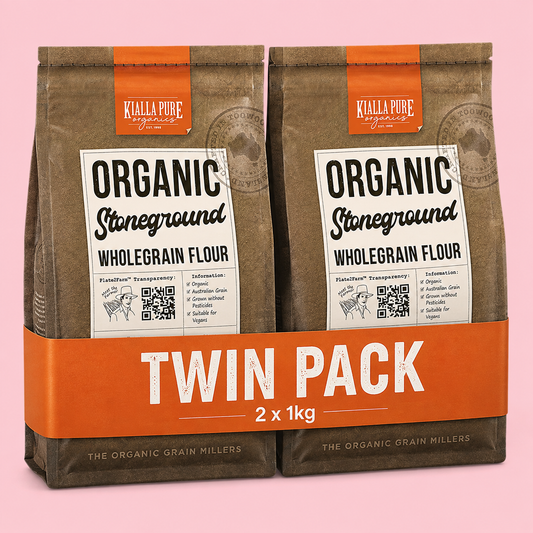 Organic Stoneground Wholegrain Wheat Flour