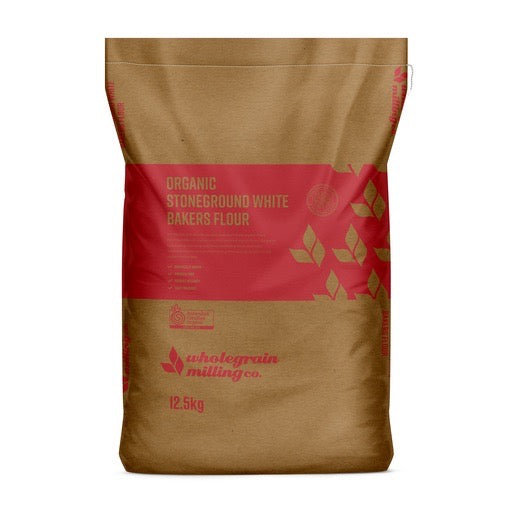 Organic Stoneground White Bakers Flour