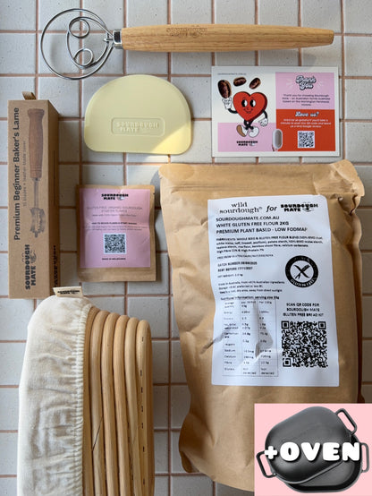 Gluten-Free Classic Sourdough Starter Kit + Oven | Bundle Save $68.70