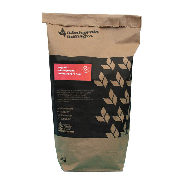 Organic Stoneground White Bakers Flour