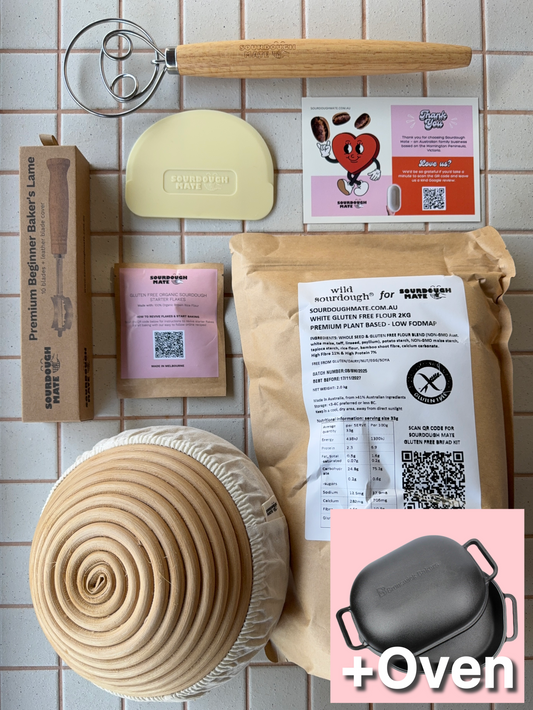 Gluten-Free Classic Sourdough Starter Kit + Oven Bundle