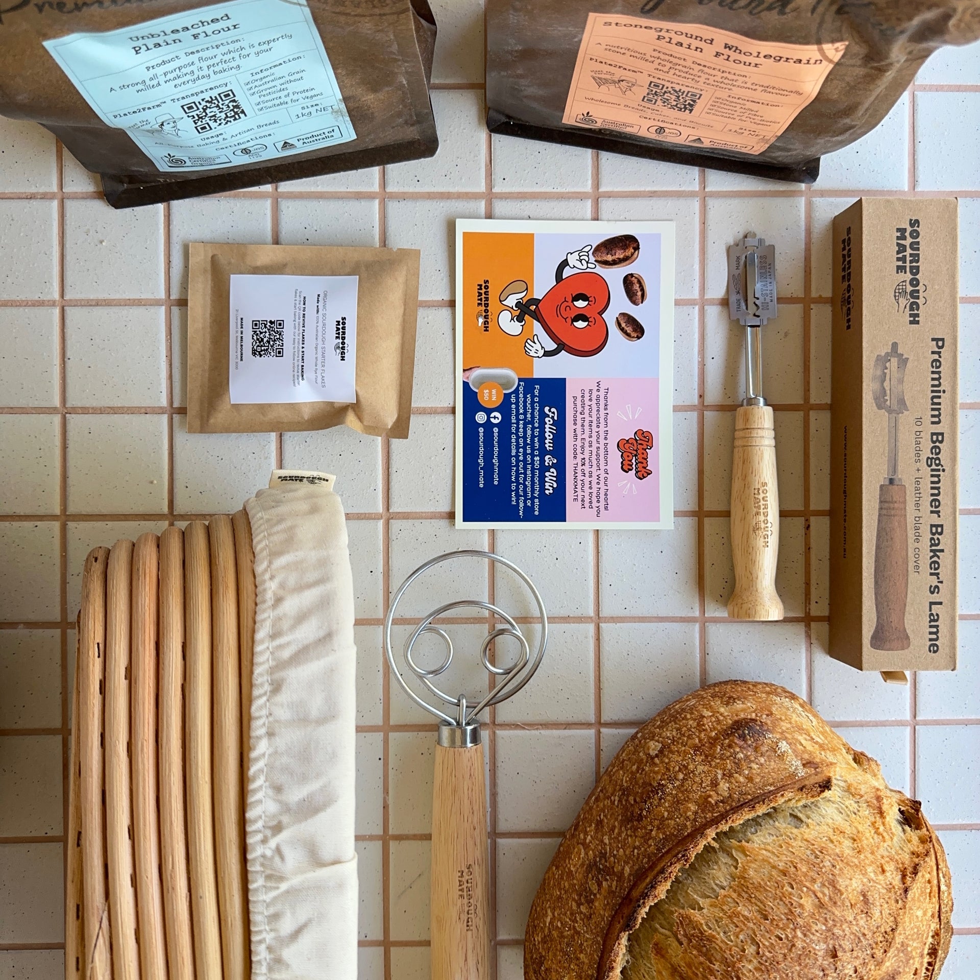 Deluxe Organic Sourdough Kit