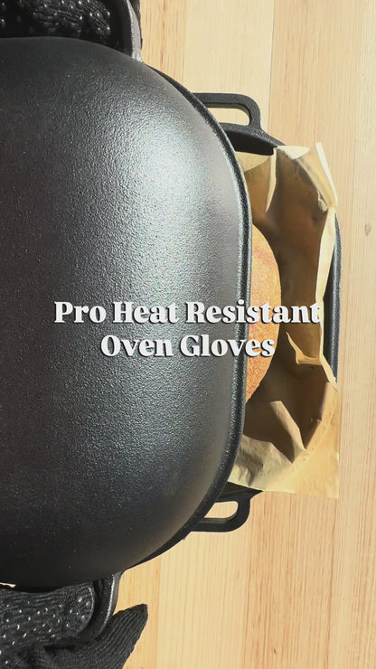 Pro Heat Resistant Oven Gloves