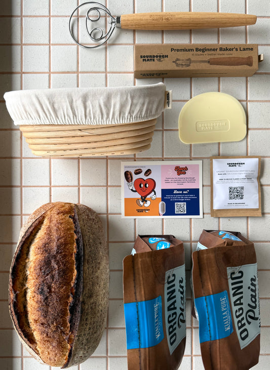 Classic Organic Wheat Sourdough Starter Kit | Bundle Save $40.75