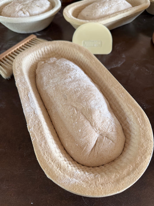 Large Oval Waffle Wood Pulp Banneton