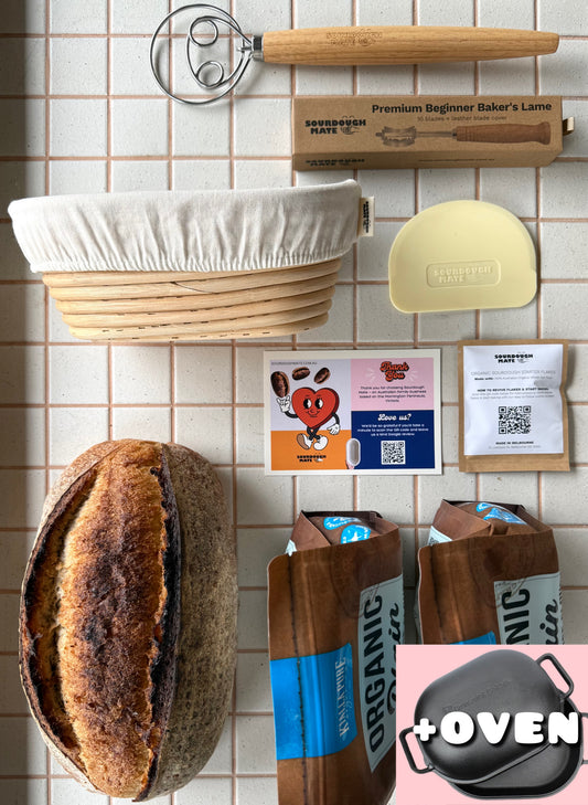 Classic Organic Wheat Sourdough Kit + Oven | Bundle Save $59.75