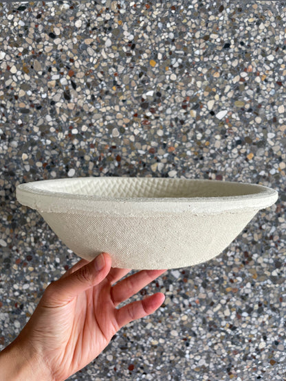 Large Round Waffle Wood Pulp Banneton